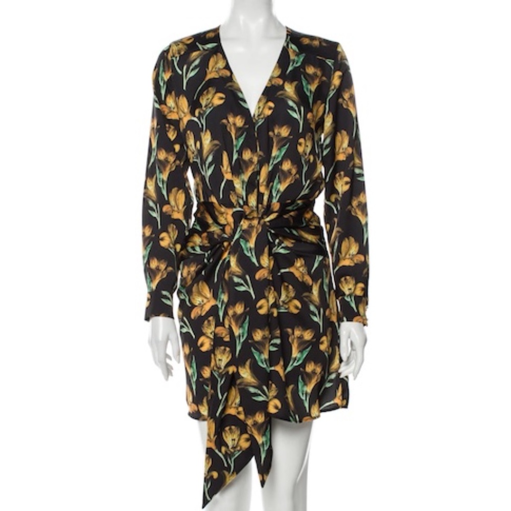 DELFI COLLECTIVE Printed Mini Dress in Size Small